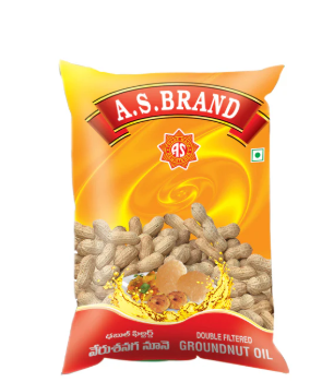 As Brand Groundnut Oil Double Filtered