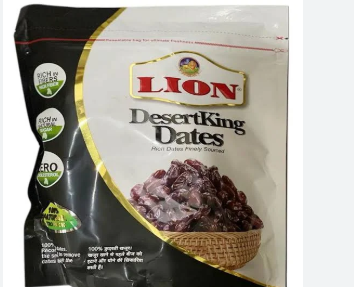 Lion Dates Desert