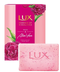 Lux Rose & Aloe Vera Exfoliating Soap